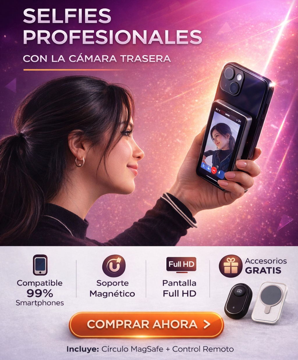 Pantalla para celular Magsafe