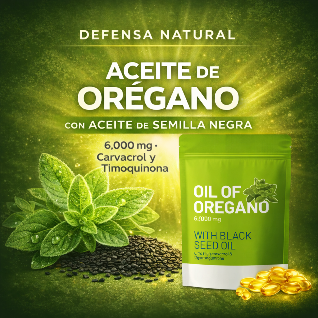 Cápsulas Blandas De Aceite De Orégano Supplement