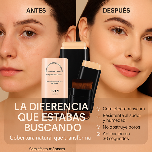 Base De Maquillaje Tvlv Eraser Stick, Corrector Iluminador