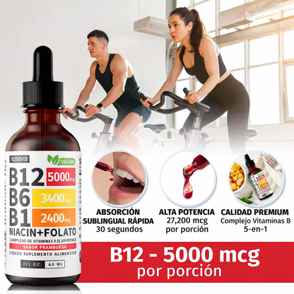 Nusava® - Gotas líquidas de vitaminas esenciales OFERTA PAGA 1 LLEVA 2 (SOLO POR HOY 99.90)
