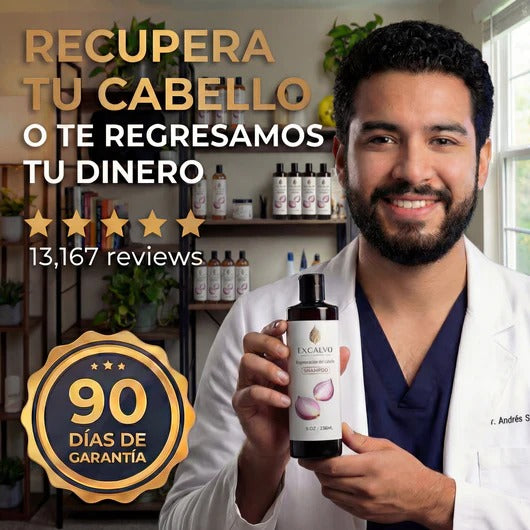 EXCALVO: Crece Tu Cabello Naturalmente De Nuevo